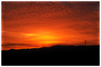 Sunrise near Alpine Texas