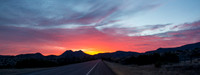 Sunrise near Alpine Texas